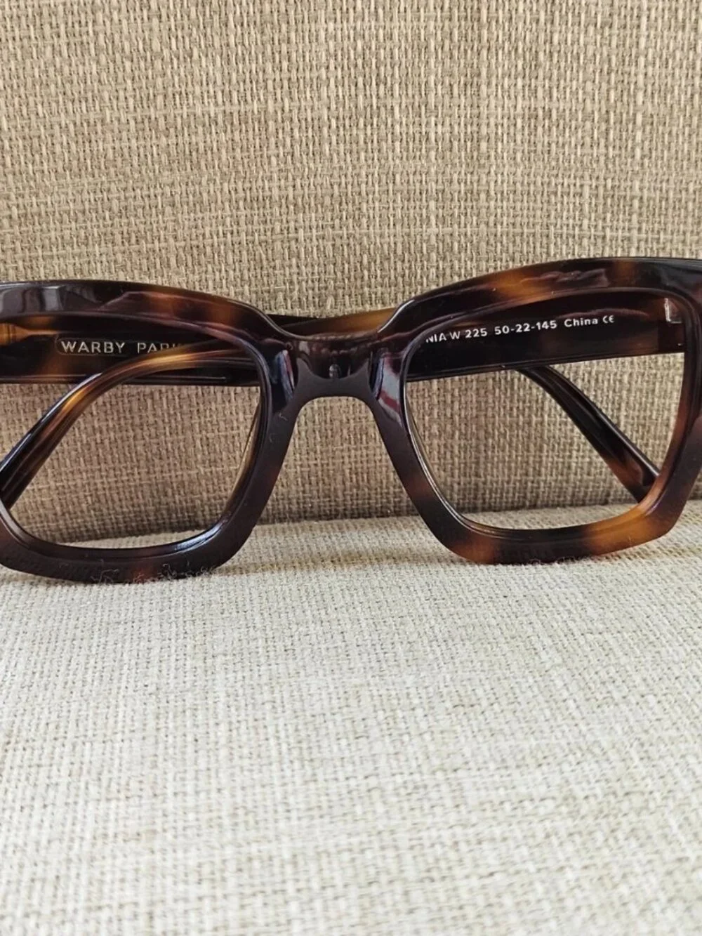 Warby Parker Eyeglasses Frame Brown Tortoise SONIA W 225 Eyewear Glasses Frame